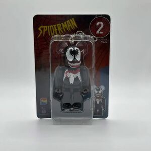 Marvel SPIDER MAN Venom #2 Bearbrick Medicom Keychain Japan